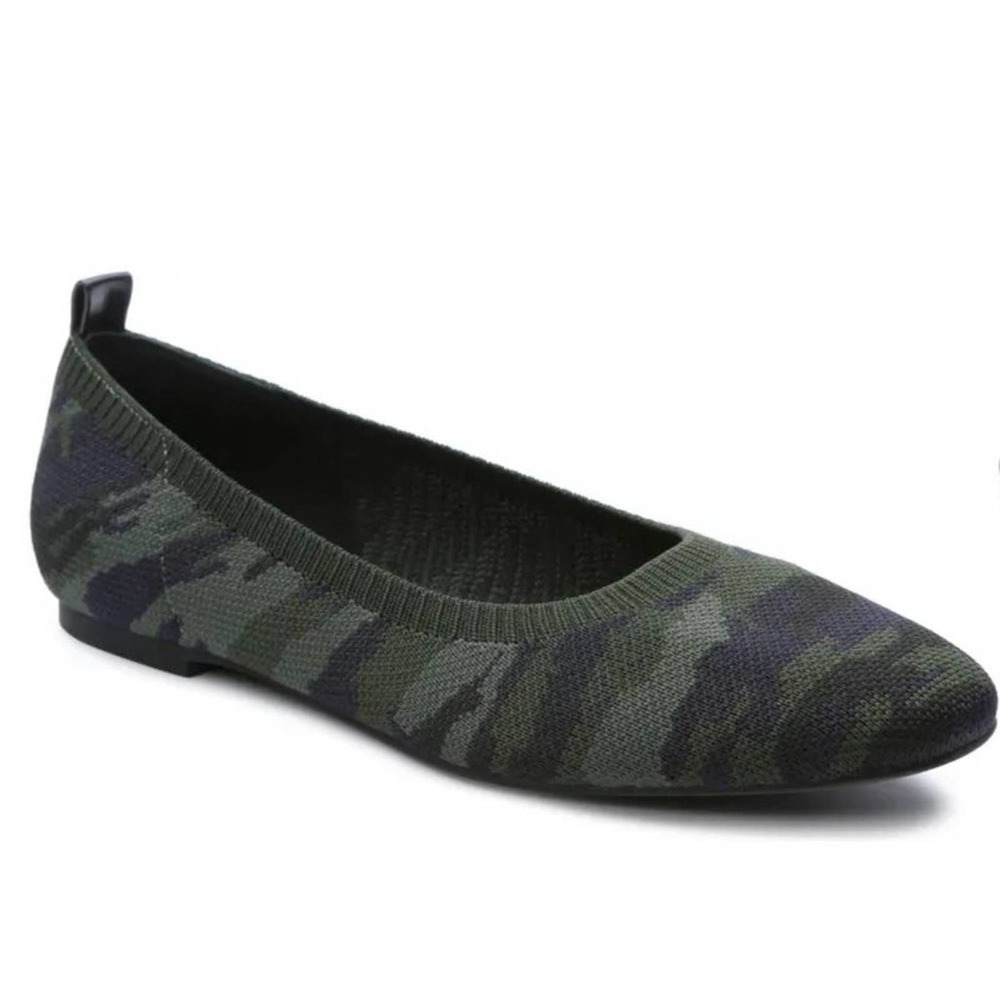 Sanctuary Social Camo Knit Flat BNIB BalletCore Preppy